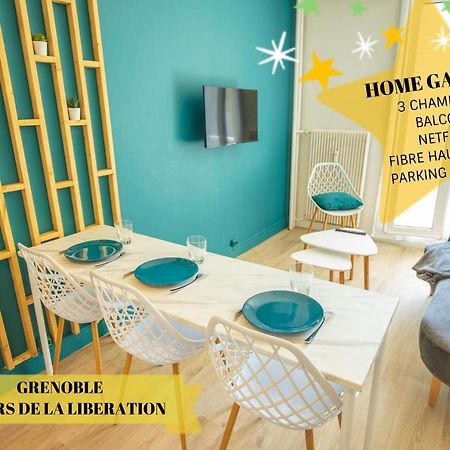 Home Ganusha Cosy 3 Chambres Parking Gratuit Balcon Grenoble Esterno foto
