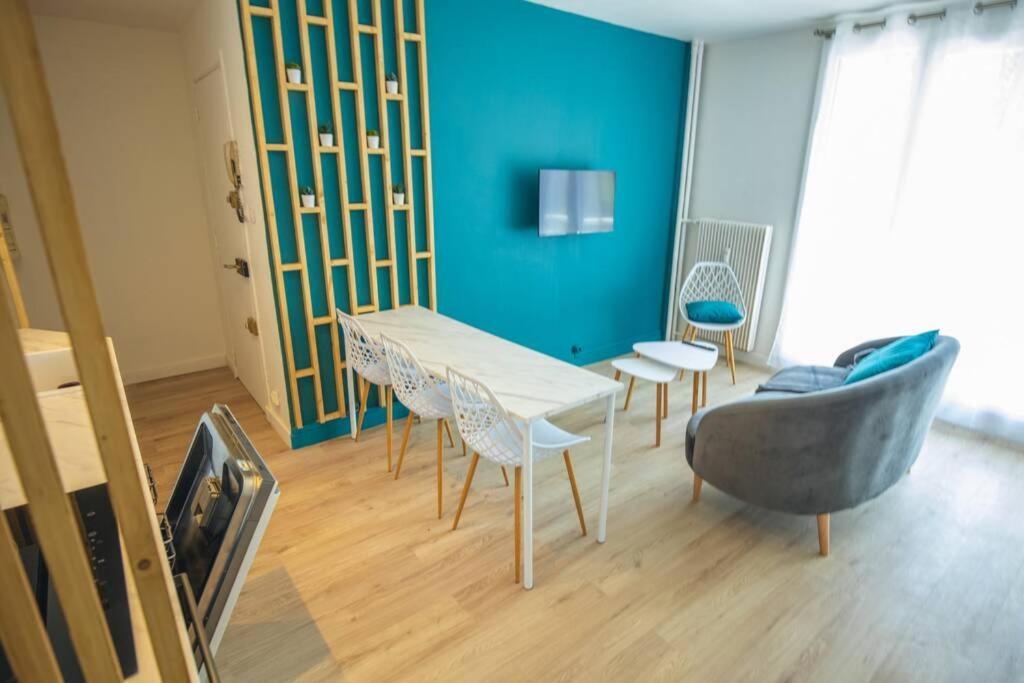 Home Ganusha Cosy 3 Chambres Parking Gratuit Balcon Grenoble Esterno foto